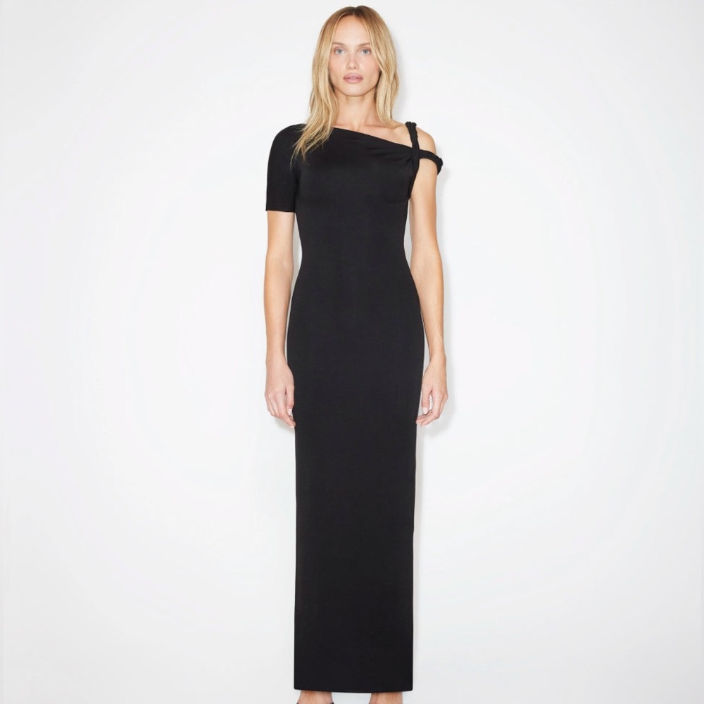 Khy Sueded Stretch Twist Maxi Dress